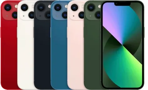 iPhone 13 — Colores del fabricante