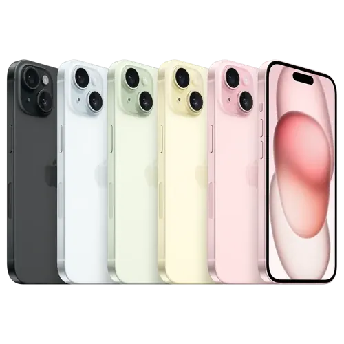 iPhone 15 — Colores del fabricante