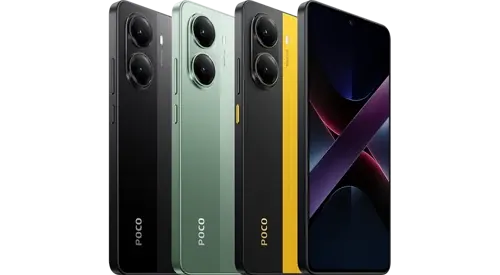 Xiaomi POCO X7 Pro 5G — Colores del fabricante