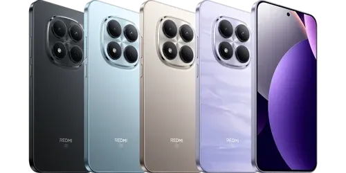 Xiaomi Redmi Note 15 Pro 5G — Colores del fabricante